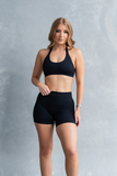 Elevate Crop - Black