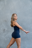 Sculpt Mini Shorts - Navy