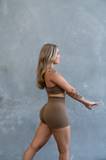 Flex Shorts - Coffee