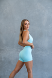 Lift Shorts - Cyan