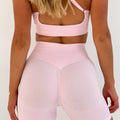 Seamless Support Bra - Baby Pink