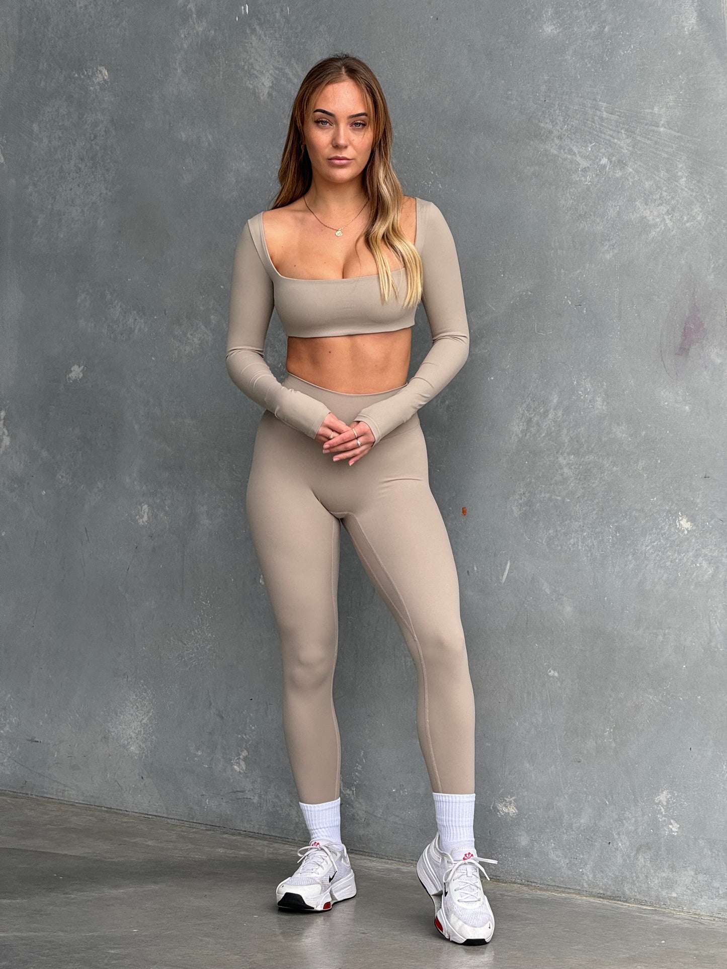 Serene Leggings - Beige