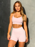 Seamless Support Bra - Baby Pink