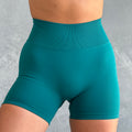 Signature Scrunch Shorts - Emerald Green