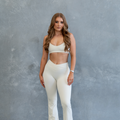 Luxe V-Front Flares - Ivory