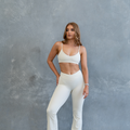 Luxe V-Front Flares - Ivory