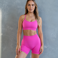 Seamless Support Bra - Hot Pink