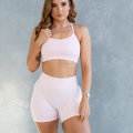 Seamless Support Bra - Baby Pink