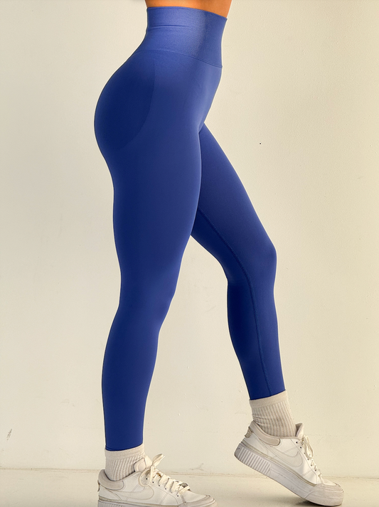 Signature Scrunch Leggings - Blue