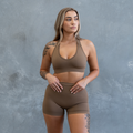 Flex Shorts - Coffee