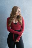 Wrap Top - Red