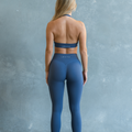 Elevate Crop - Navy