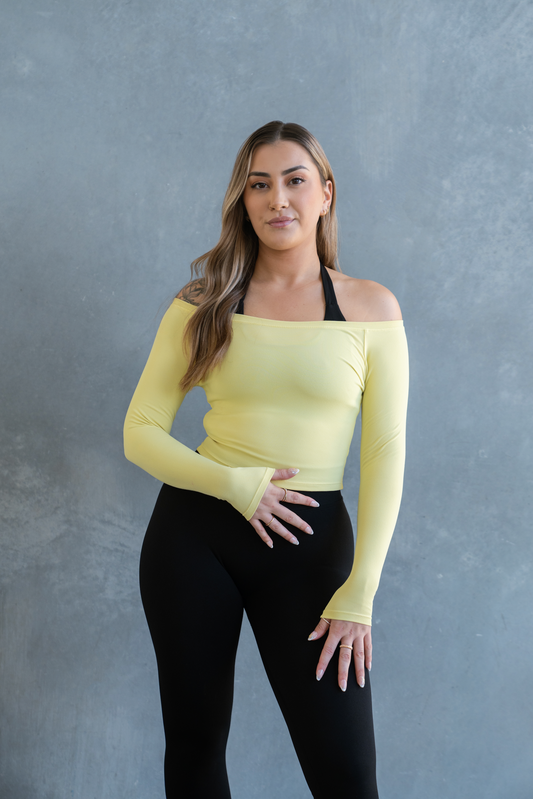 Off Duty Long Sleeve - Yellow