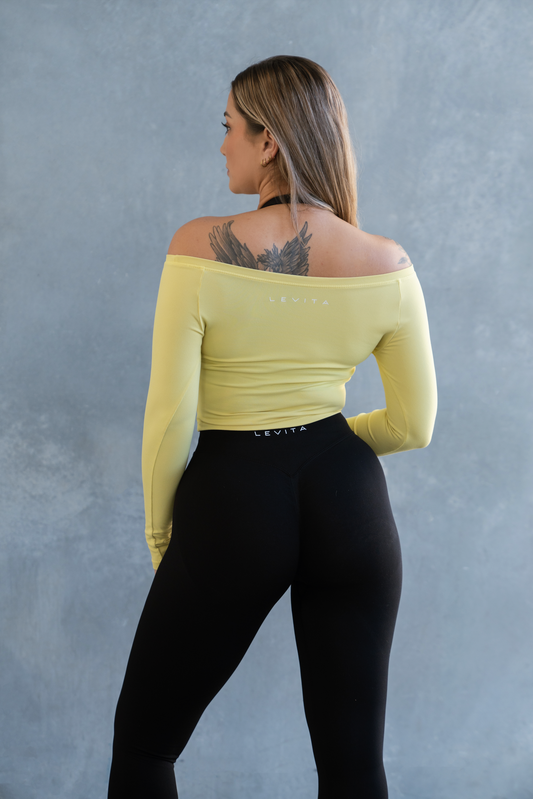 Off Duty Long Sleeve - Yellow