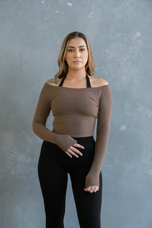 Off Duty Long Sleeve - Mocha